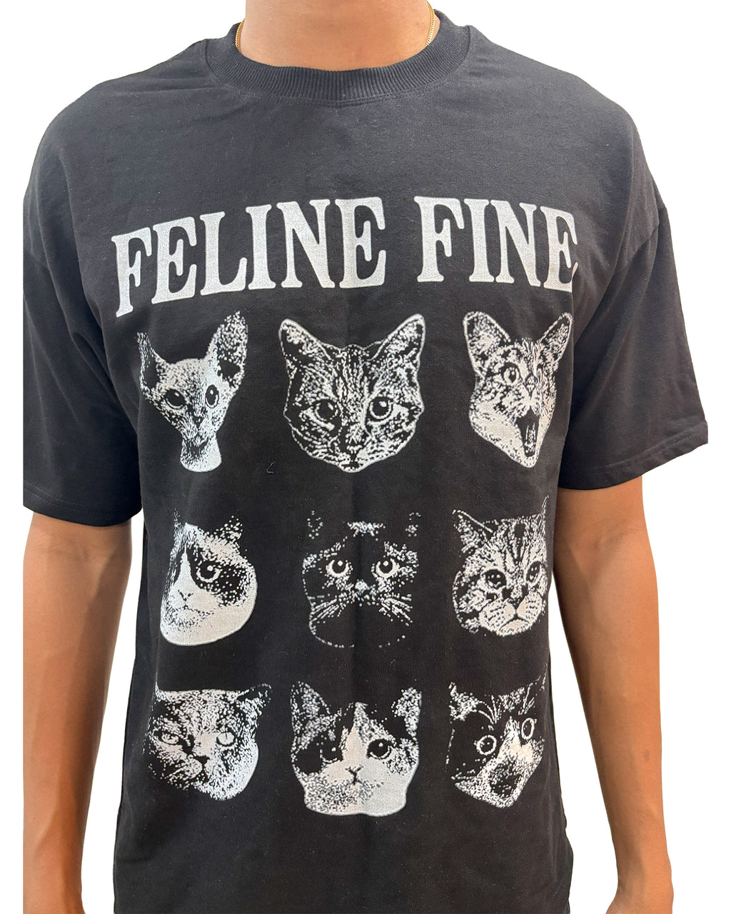 Feline fine Oversized T-shirt