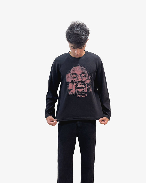 Ye west Oversized Waffle T-shirt