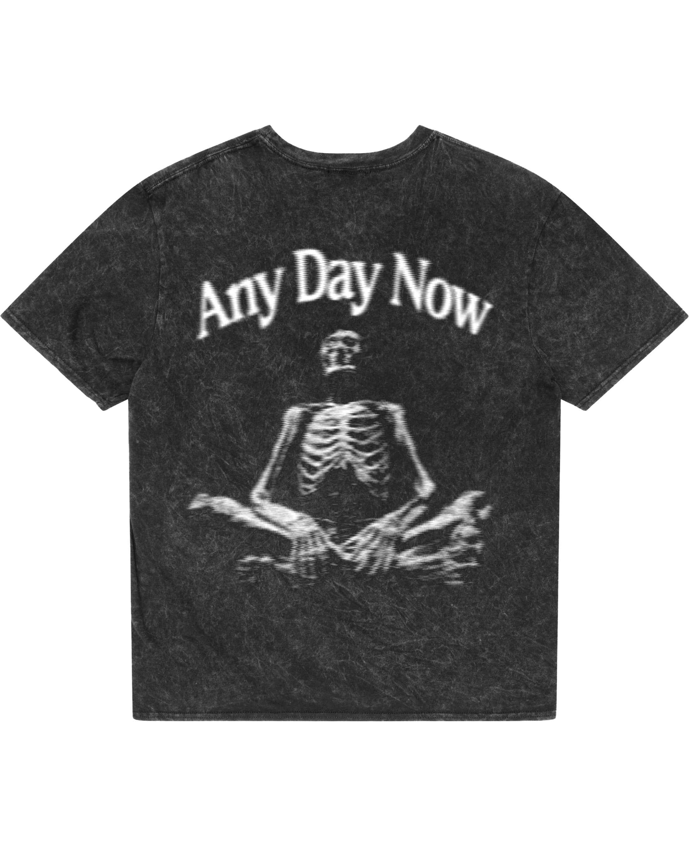 Acidwash Oversized T-shirt Back Design