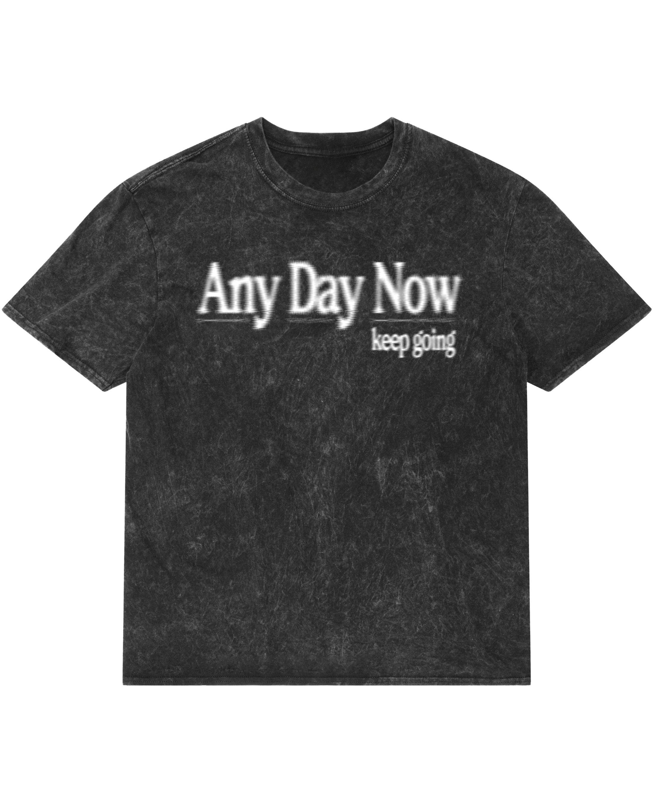 Acidwash Oversized T-shirt Front Design