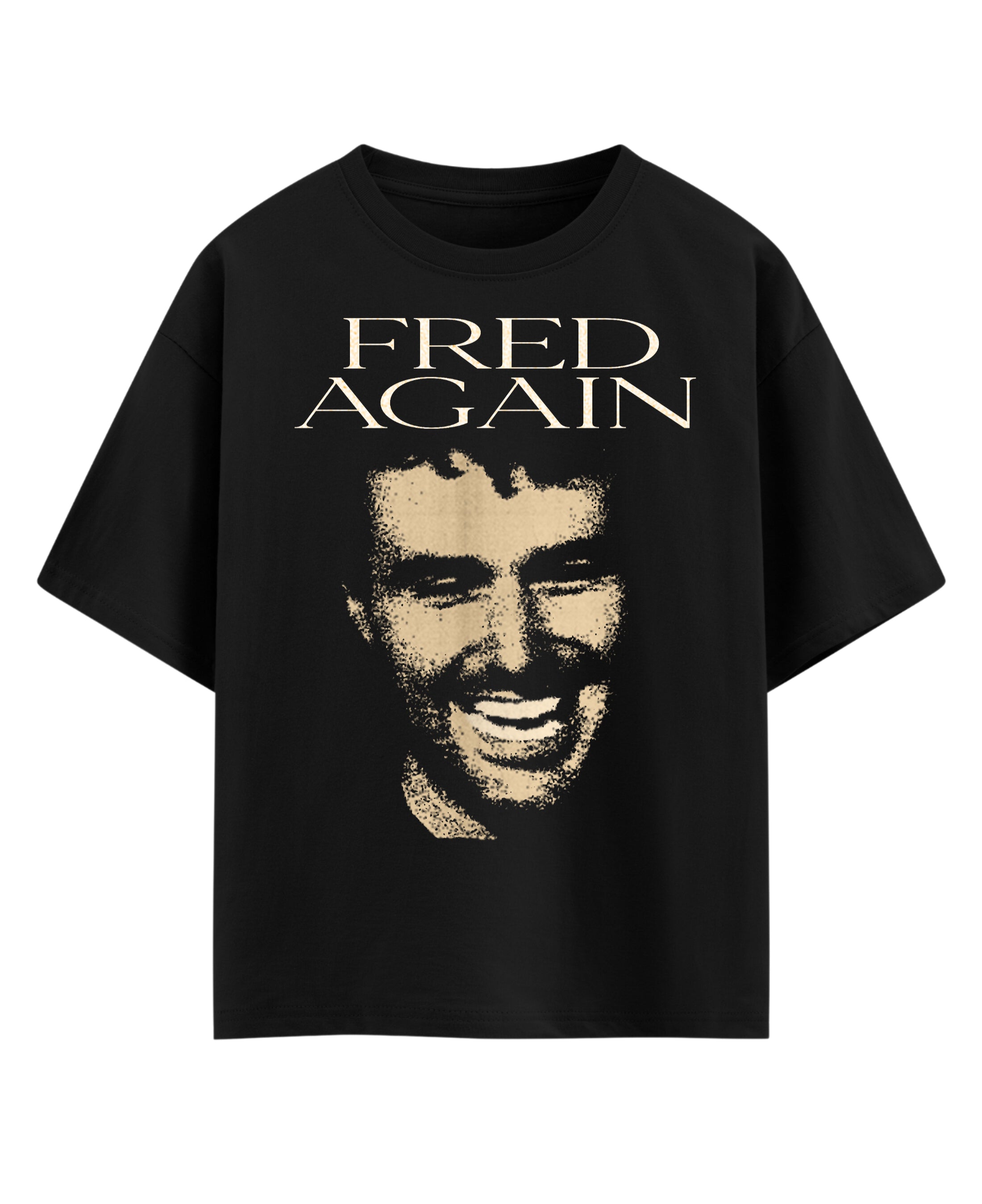 Black Oversized T-shirt Front Design